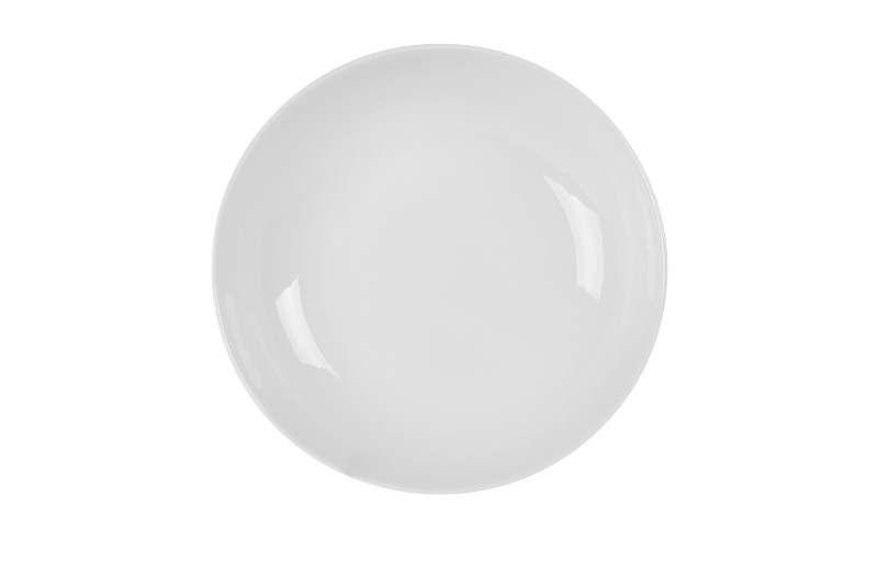 Nobel Fine Bone China Coupeteller Porzellan 205 mm Creme 36 Stück