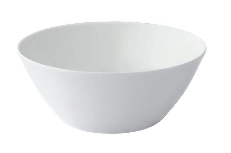 Nobel Fine Bone China Schale Porzellan 700 ml Creme 6 Stück