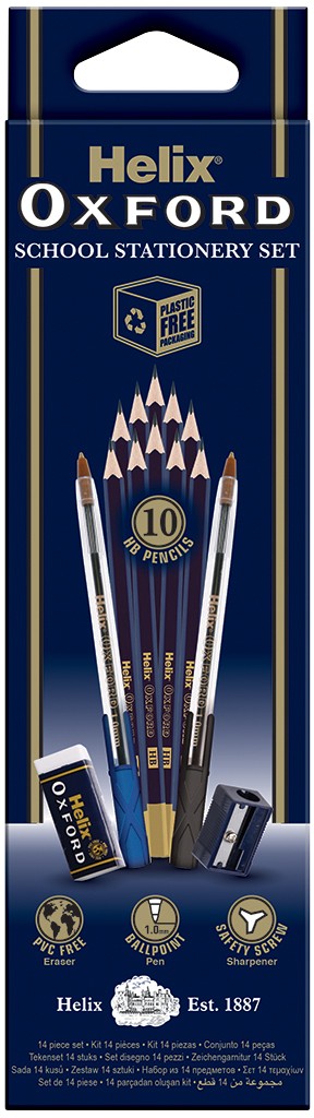 Oxford School Stationery Set