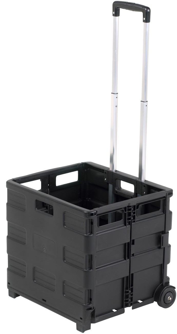 Gpc Platform Trolley Folding Black 35 Kg 46 X 39 X 99 Cm