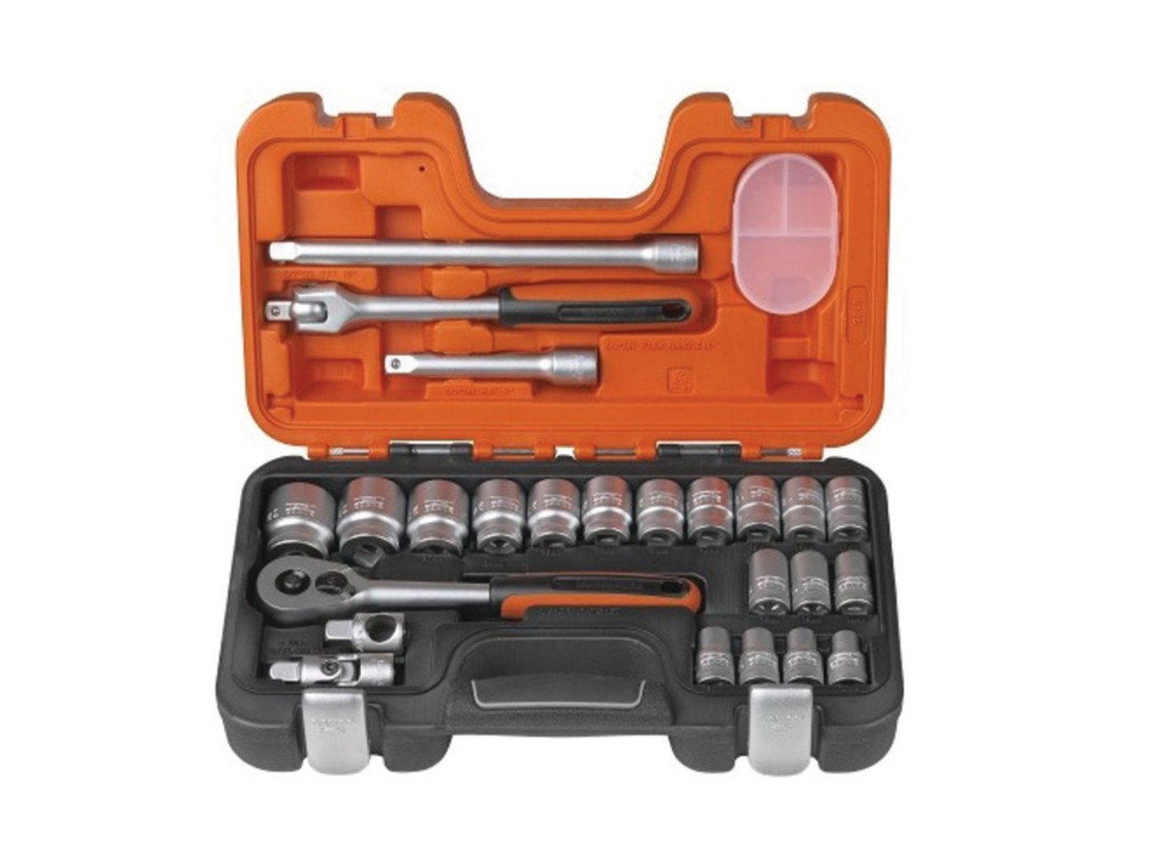 Bahco S240 Socket Set Of 24 Metric 1.2In Drive