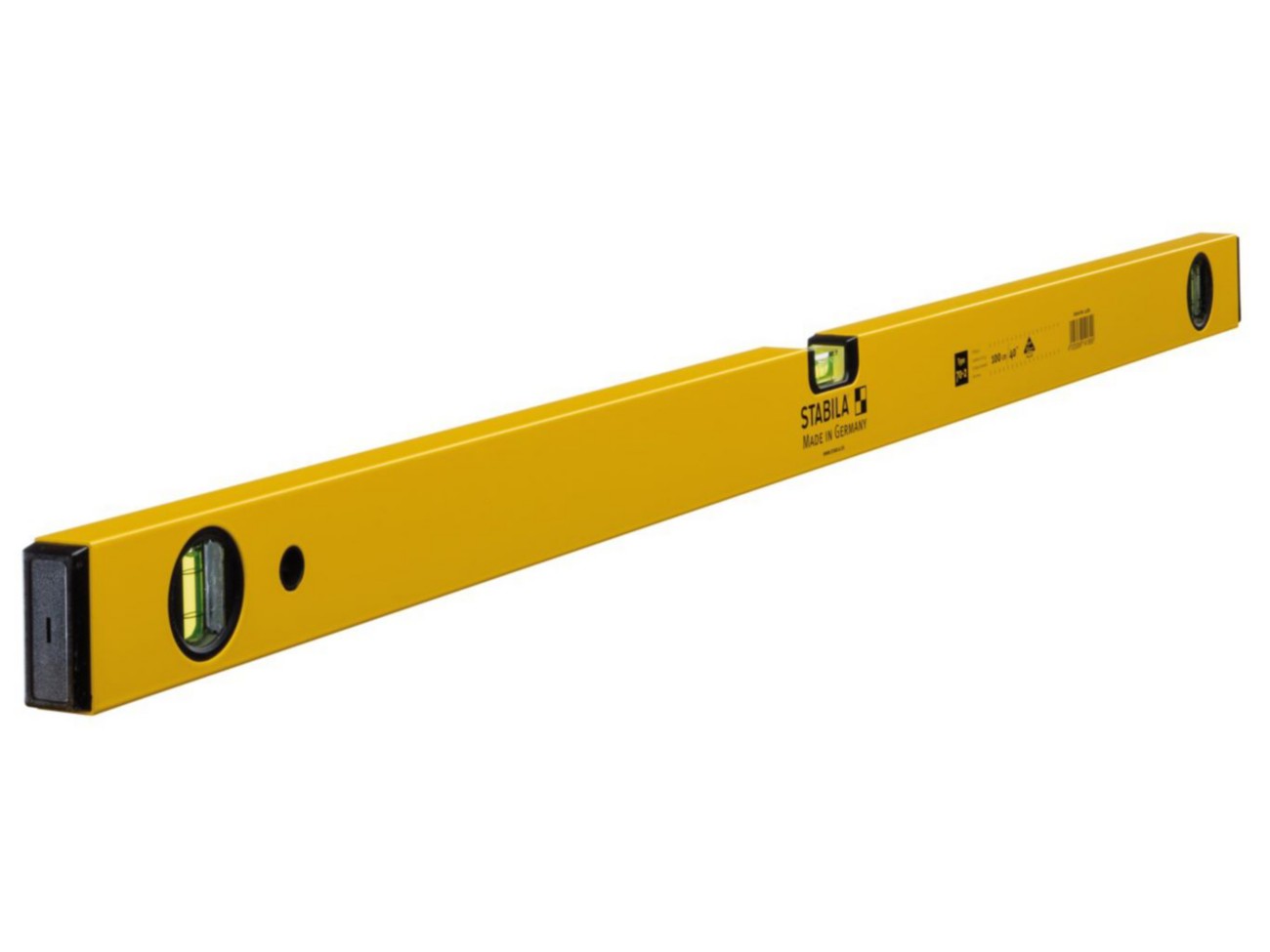 Stabila 70-2-120 Double Plumb Spirit Level 3 Vial 120Cm