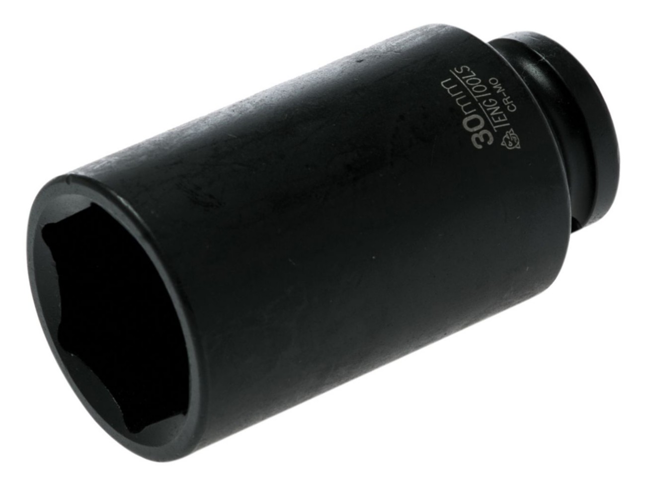 Teng Tools Deep Impact Socket Hexagon 6 Point 1.2In Drive 30Mm