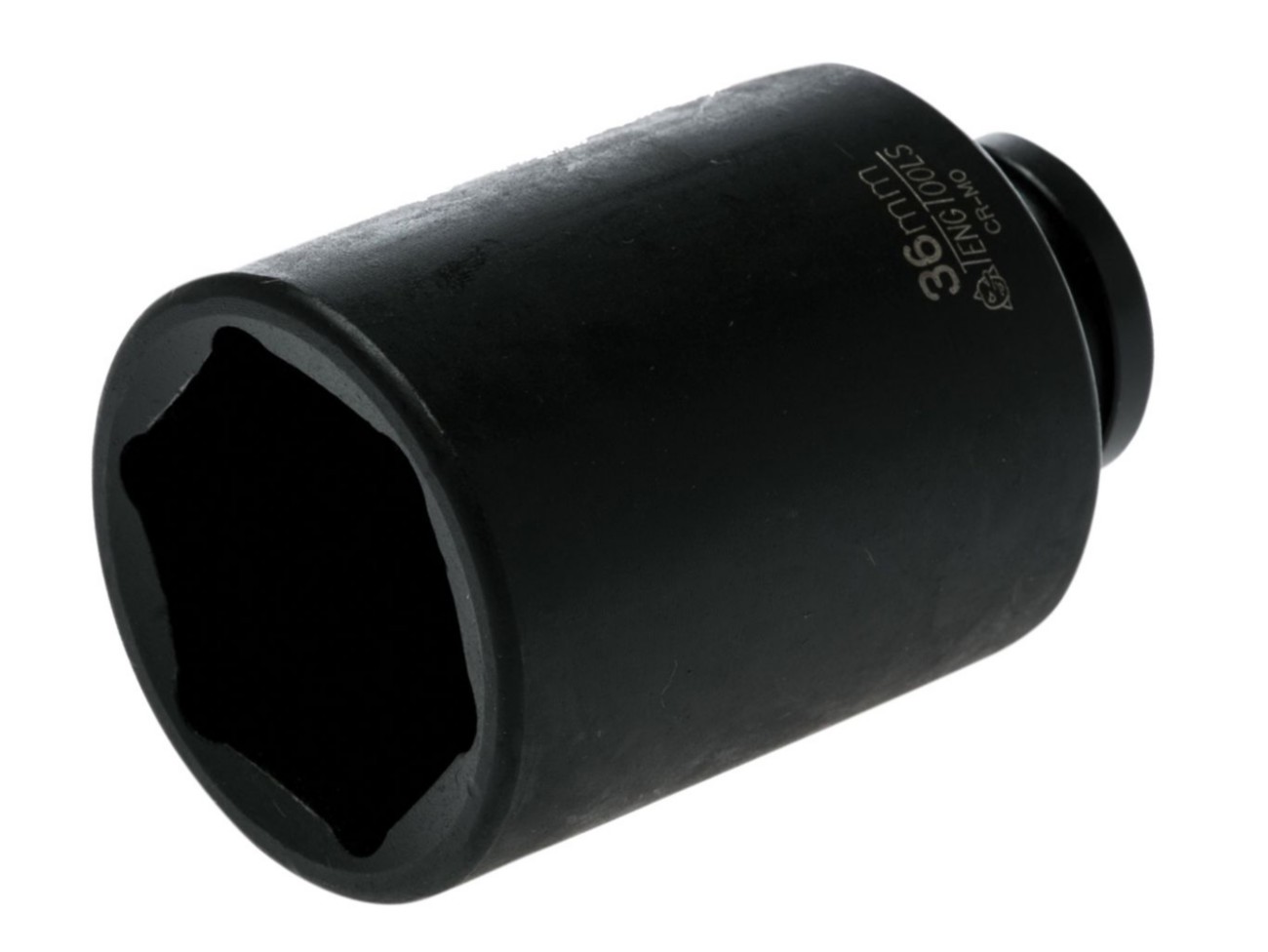 Teng Tools Deep Impact Socket Hexagon 6 Point 1.2In Drive 36Mm