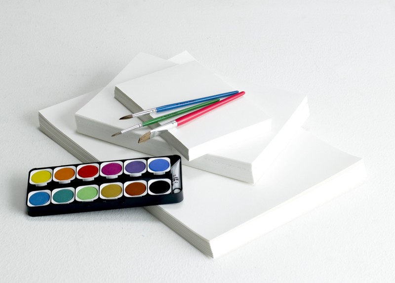 Thumbnail - Tutorcraft DIN A4 Aquarellpapier Weiß 225 g/m² 50 Blatt