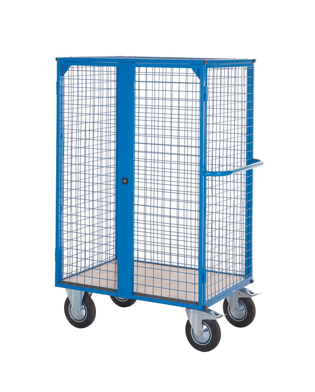 Gpc Heavy Duty Distribution Truck, Wood Base, Lockable Doors, 900 X 650Mm, 500Kg Capacity