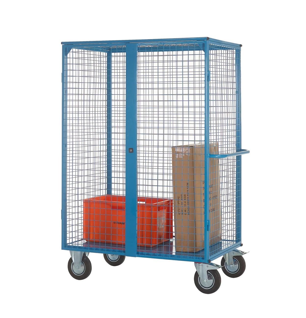 Gpc Heavy Duty Distribution Truck, Steel Base & Lockable Doors, 1270 X 750Mm, 500Kg Capacity