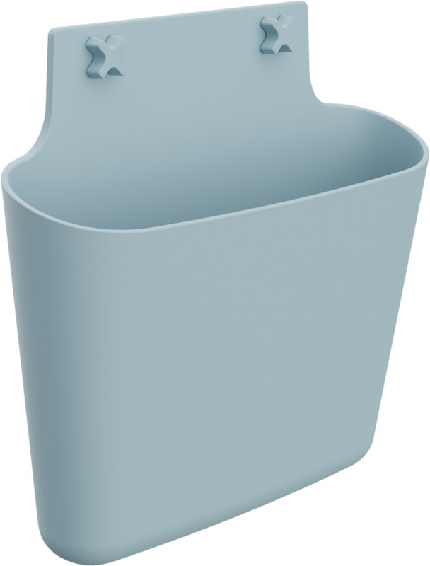 Thumbnail - Paperflow Wandkorb XL Blau 385 x 400 x 115 mm