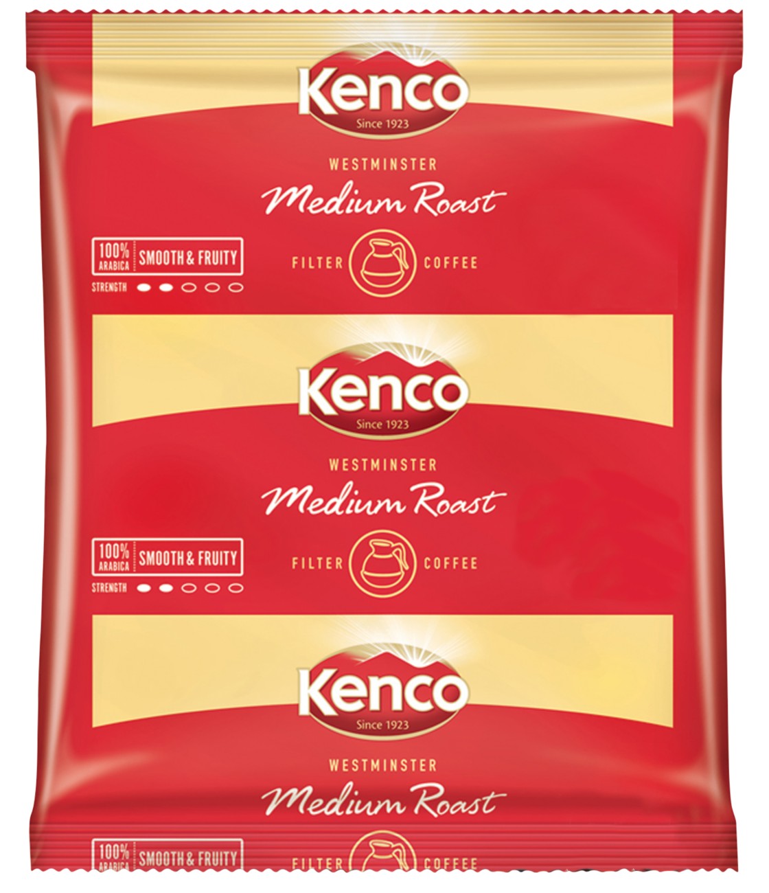 Kenco Caffeinated Ground Filter Coffee Sachet 60G Pack Of 50 Westminster