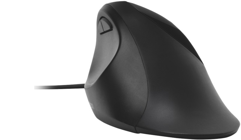 Kensington Pro Fit Kabelgebundene Ergonomische Maus K75403EU Optisch Für Rechtshänder 1,8 m USB-A Kabel Schwarz