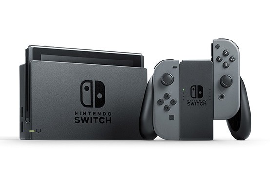 Switch Konsole v2 grau