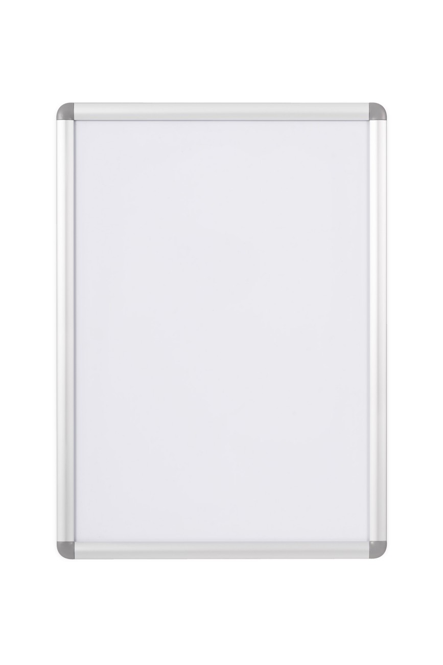 Bi-Office Curled Snap Display Aluminium Frame Plastic Corners A2 - Image 2