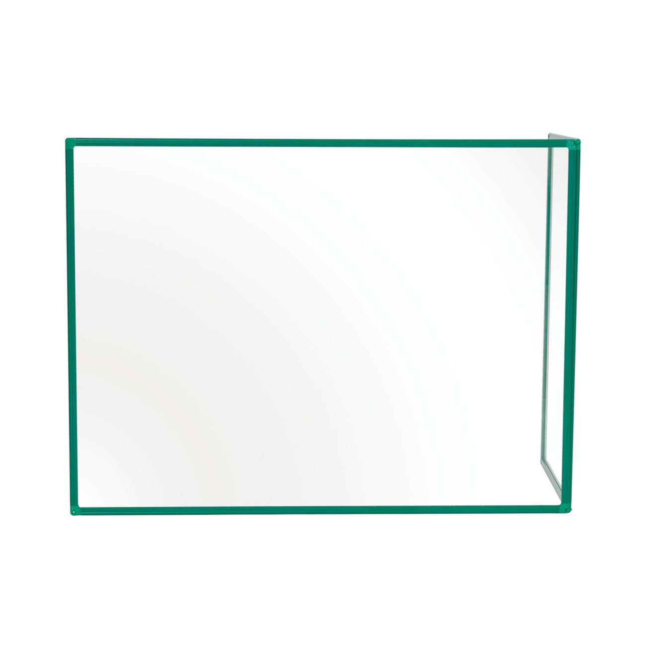 Bi-Office Protective Screen Acrylic, Aluminium 1,200 (W) X 900 (H) Mm Freestanding Duo L Shaped Pack Of 2