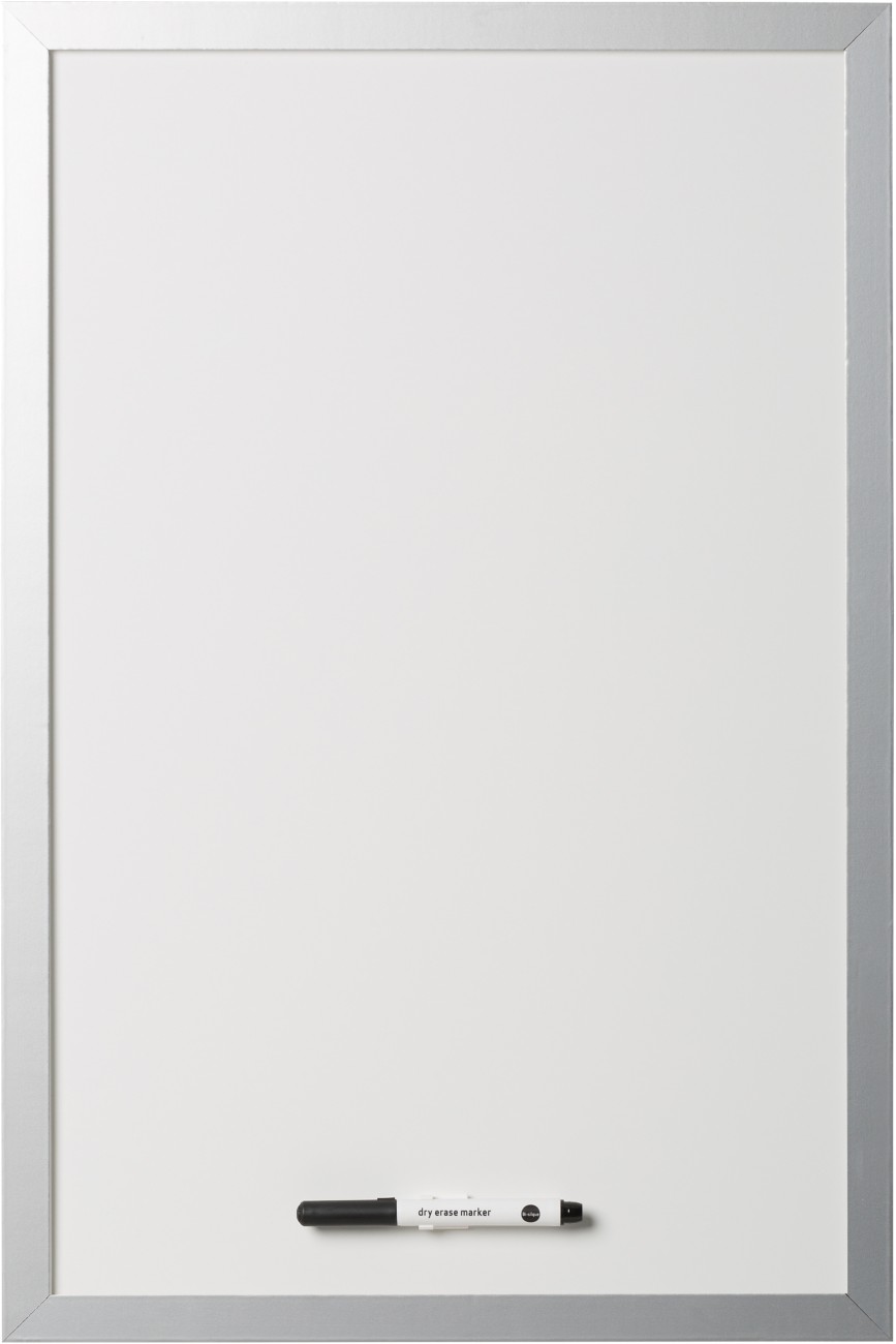Bi-Office Personal Message Board Set Metallic Silver (4 Pack) - Image 3
