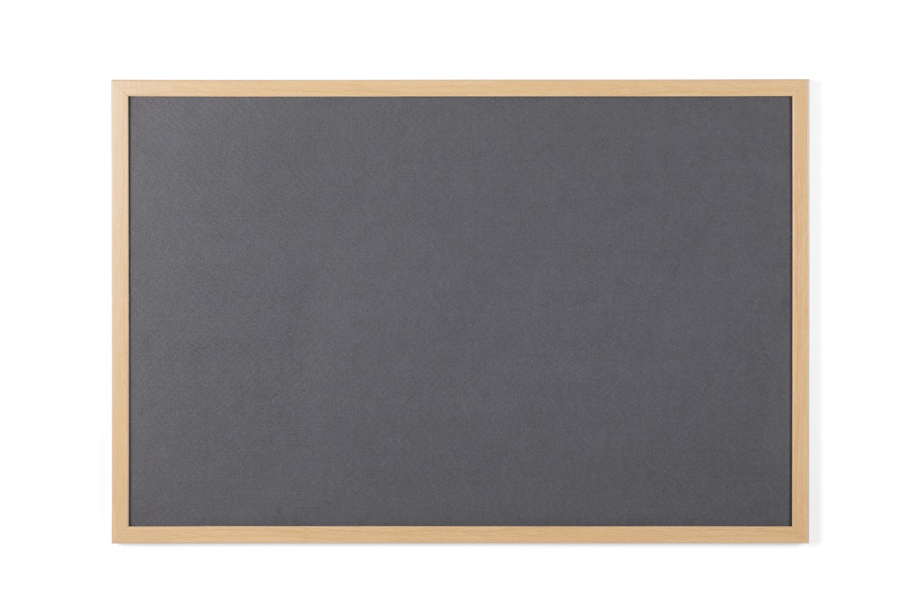 Bi-Office Earth Grey Felt Notice Board, - Image 4