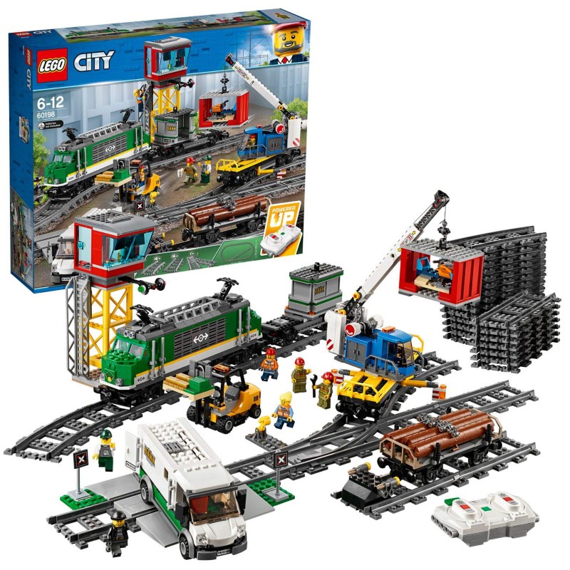 Image of LEGO City Frachtzug 60198 Bauset 6-12 Jahre
