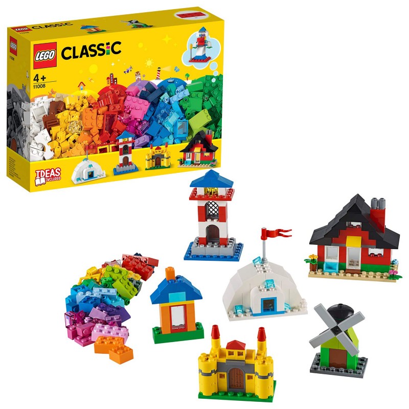 LEGO Bausteine - bunte Häuser