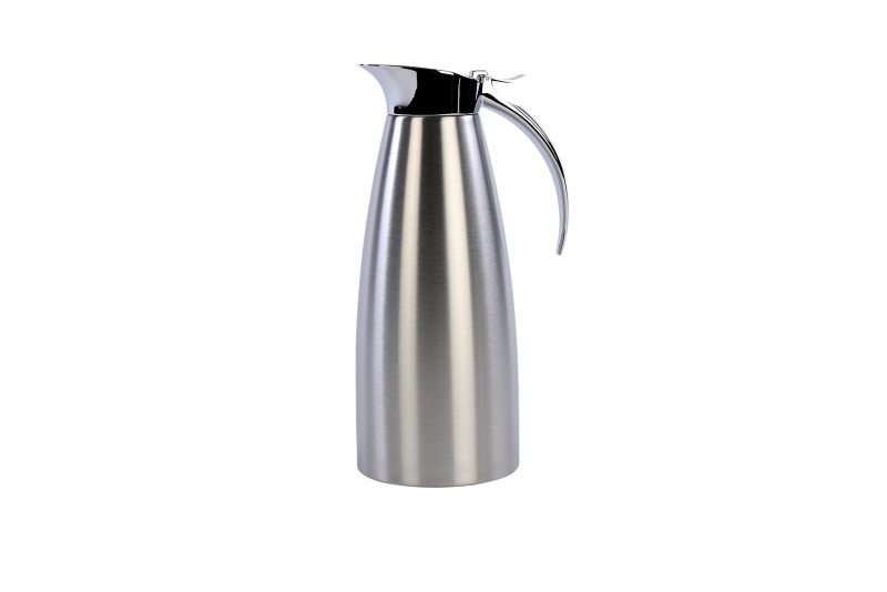 Vakuum Kanne Luxor 0,6 L Edelstahl Silber