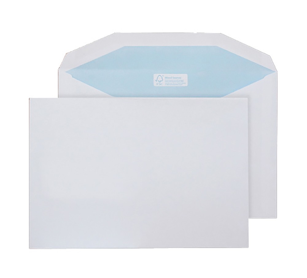 Blake Purely Environmental C5 Mailing Bag Gummed 162 X 229 Mm Plain 90 Gsm White Pack Of 500