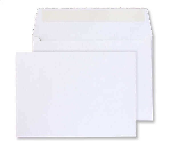 Creative Senses Envelopes C6 162 (W) X 114 (H) Mm Adhesive Strip White 190 Gsm Pack Of 50