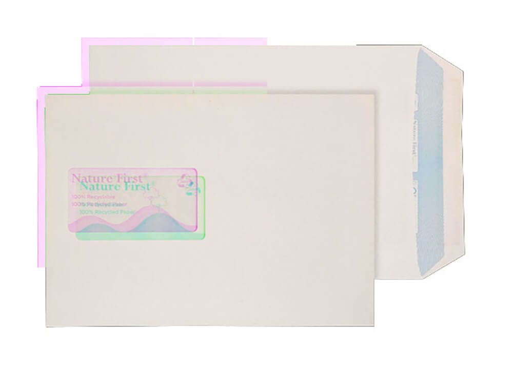 Blake Purely Everyday Environmental Envelopes Window C5 162 (W) X 229 (H) Mm White 90 Gsm Pack Of 500