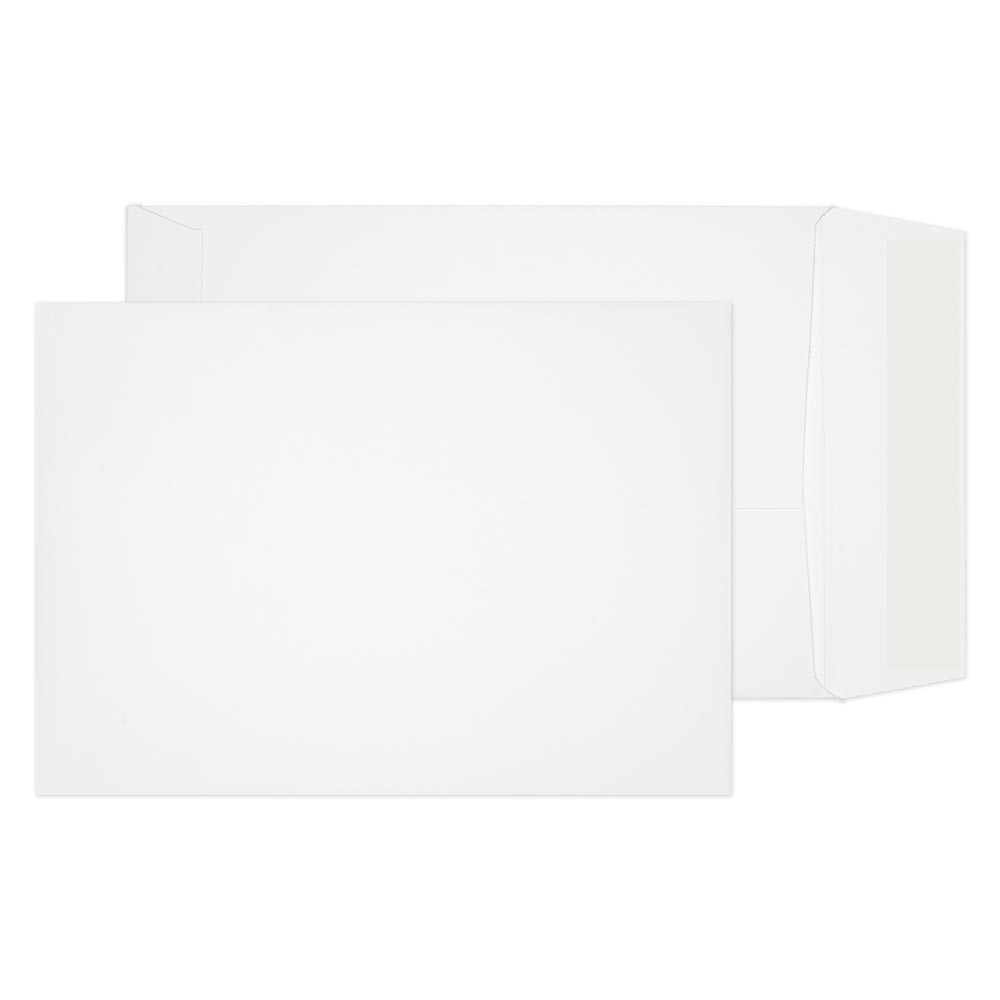 Premium Optima Card Board Back Envelopes C5 Peel & Seal 229 X 162 Mm Plain 210 Gsm Ultra White Pack Of 250