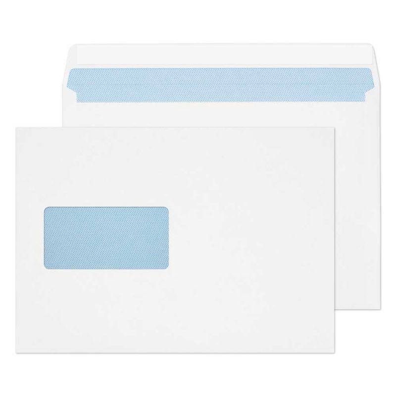 Blake Purely Everyday C5 Envelopes White 229 (W) X 162 (H) Mm Window 120 Gsm Pack Of 500
