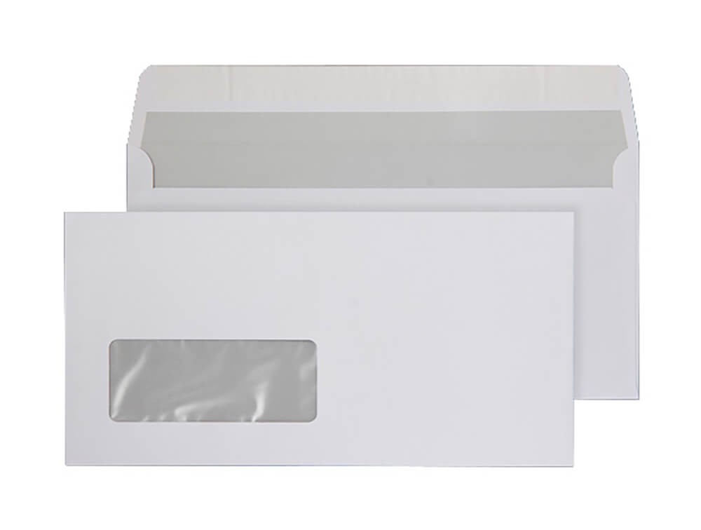 Blake Purely Everyday Dl Envelopes White 220 (W) X 110 (H) Mm Window 120 Gsm Pack Of 500