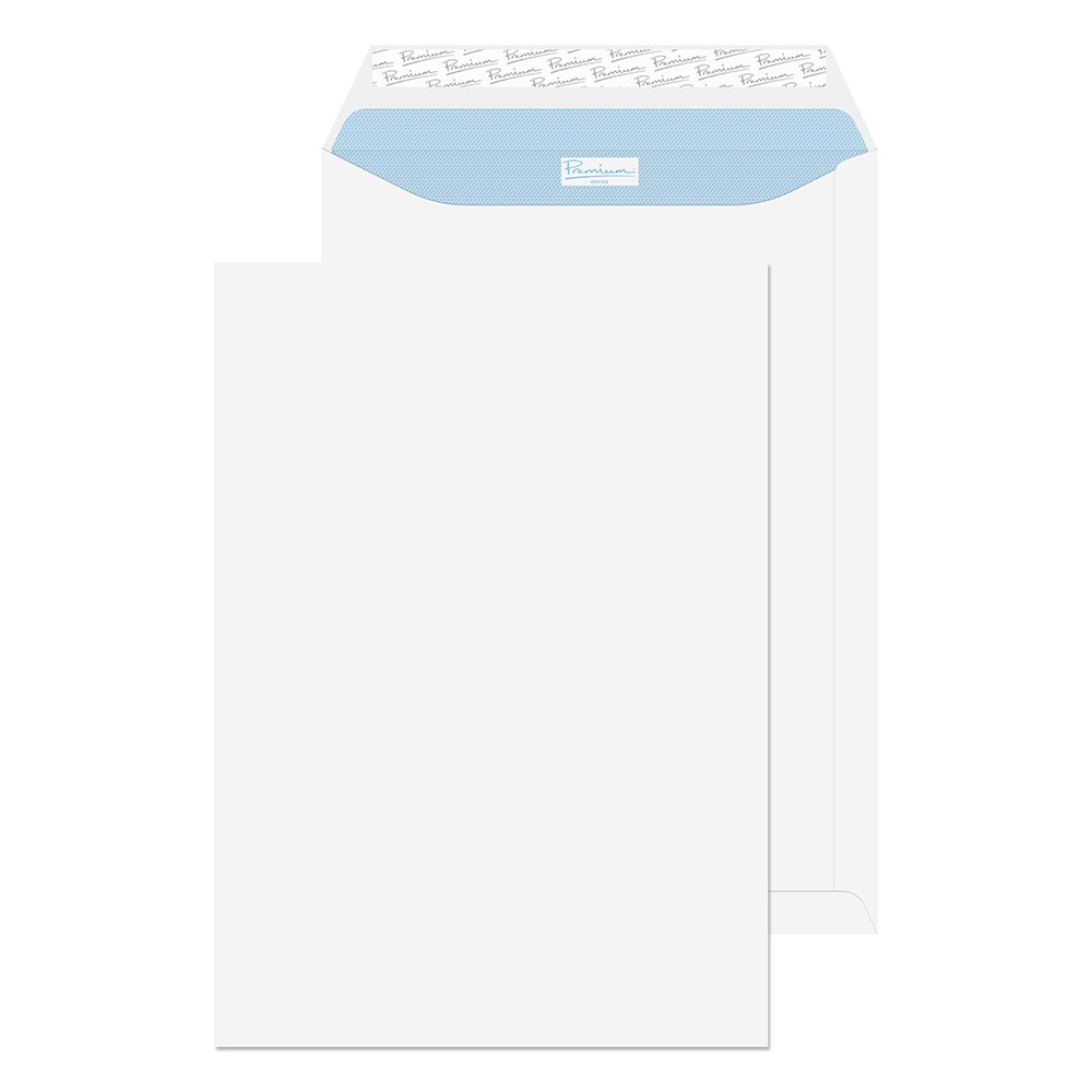 Premium Office Envelopes B4 250 (W) X 352 (H) Mm Adhesive Strip White 120 Gsm Pack Of 250 - Image 3