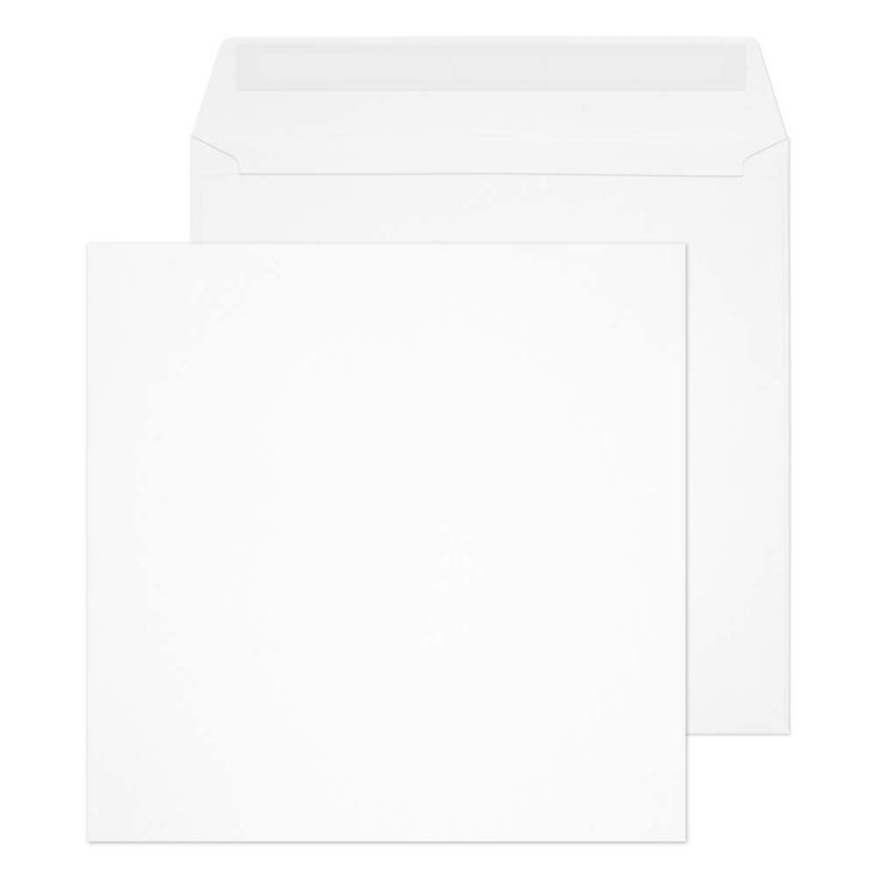 Blake Purely Everyday 240 x 240 mm 100 gsm Square Peel & Seal Envelopes (0240PS) White - Pack of 250 - Image 3