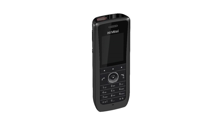 Mitel DECT Telefon 5614 Schwarz Schnurlos