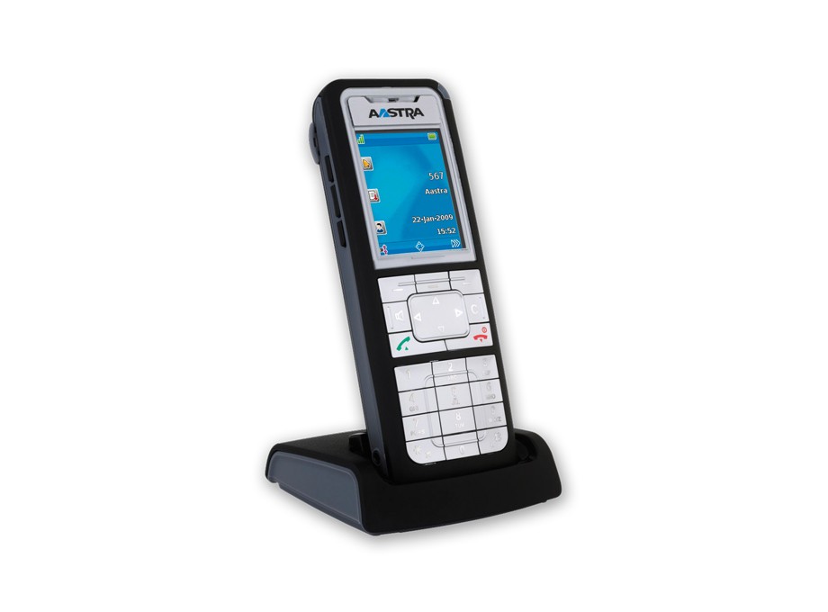 Mitel DECT VoIP Telefon 622 v2 50006864 Schwarz, Silber Schnurlos