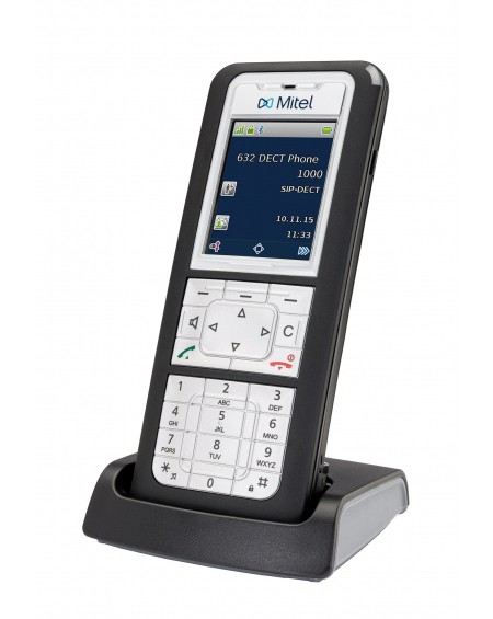 Mitel DECT VoIP Telefon 50006868 Schwarz, Silber Schnurlos