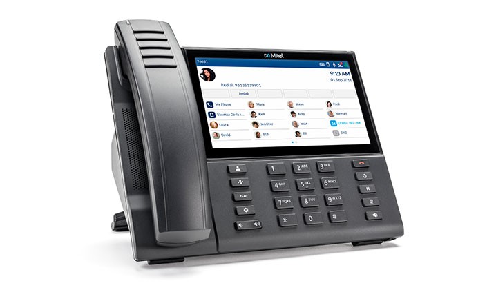 Mitel VoIP Telefon 6940 Schwarz Schnurgebunden