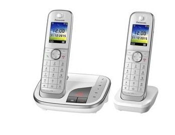 Panasonic DECT Telefon KX-TGJ322GW Weiß Schnurlos