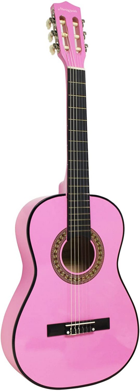 Martin Smith W-560 3/4 Size 36"" Acoustic Guitar Metal Gear Heads Pink - N A1 - Image 4