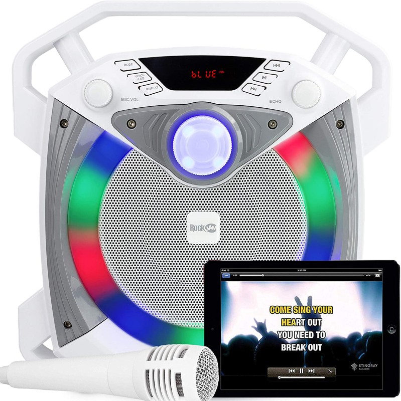 PDT RockJam Singcube BT Karaok-machine Wit