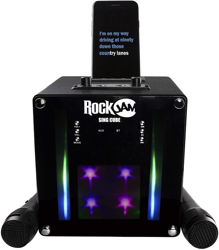 PDT RockJam SingCube BT Lautsprecher Schwarz