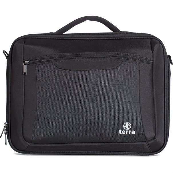 terra Laptoptasche 1519280 14.1  Polyester 410 x 55 x 250 mm Schwarz