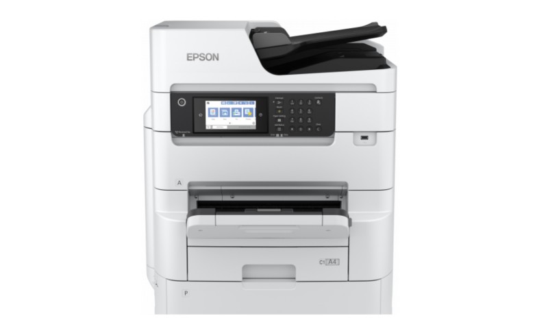 Epson WORKFORCE PRO WF-C879RDWF Farb Tintenstrahl Multifunktionsdrucker DIN A4 Schwarz, Weiß