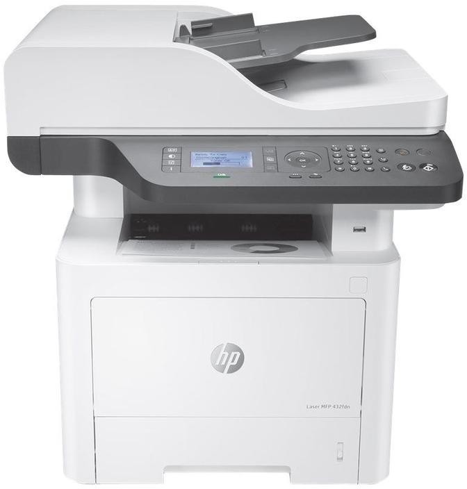 HP 432fdn A4 Mono Laser Multifunctional Printer White