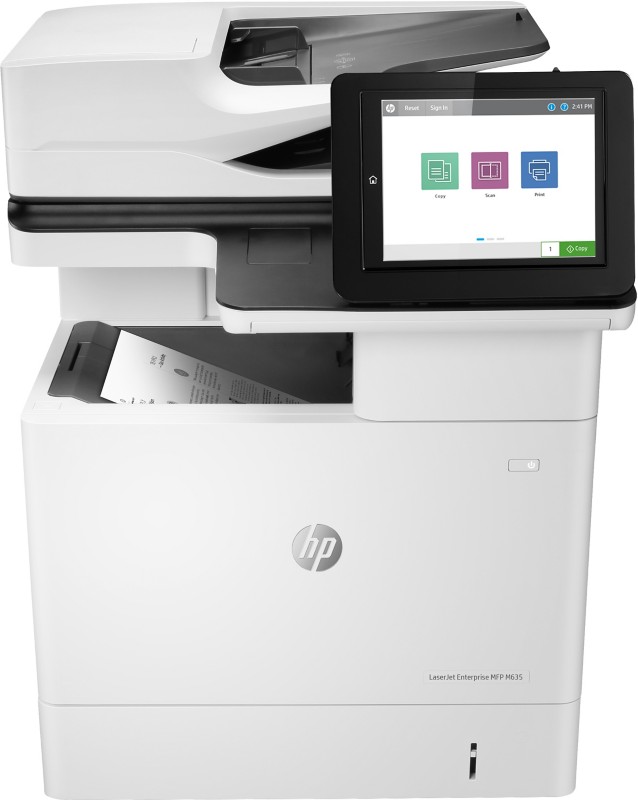 HP LaserJet Enterprise M635h Mono Laser Multifunktionsdrucker DIN A4 Schwarz, weiß