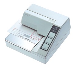 Epson TM U295 Mono Nadeldruck Quittungsdrucker Weiß