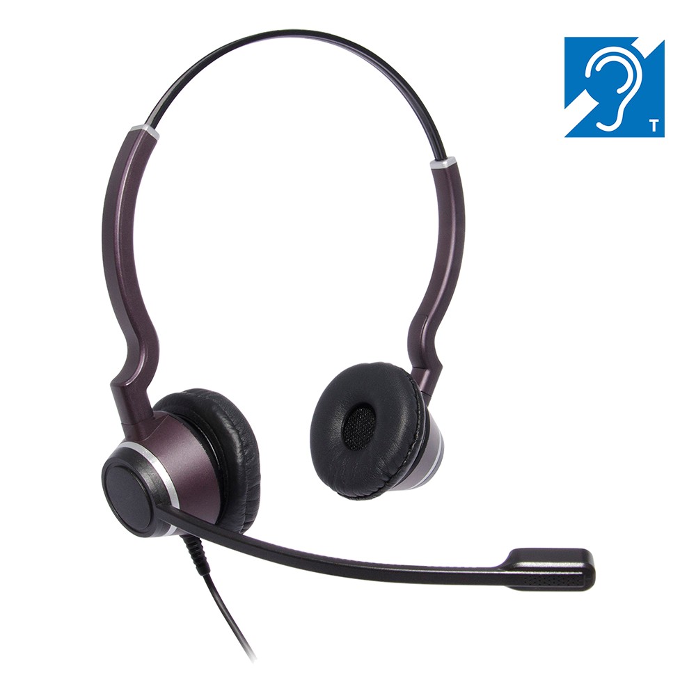 Jpl Black/Purple -Hac-2 Headset Wired Head-Band Office/Call Center - Image 2