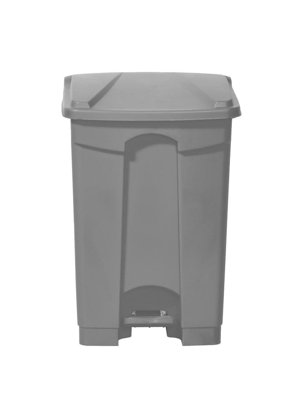 Gpc Pedal Bin 45 L Grey Polypropylene Gbi45z_grey