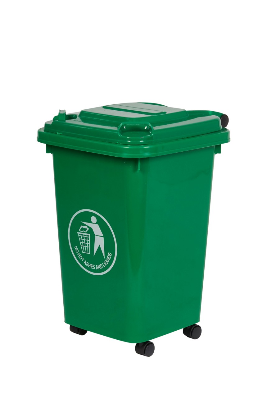 Gpc Wheelie Bin 30 L Green Polyethylene Lwb30y_green
