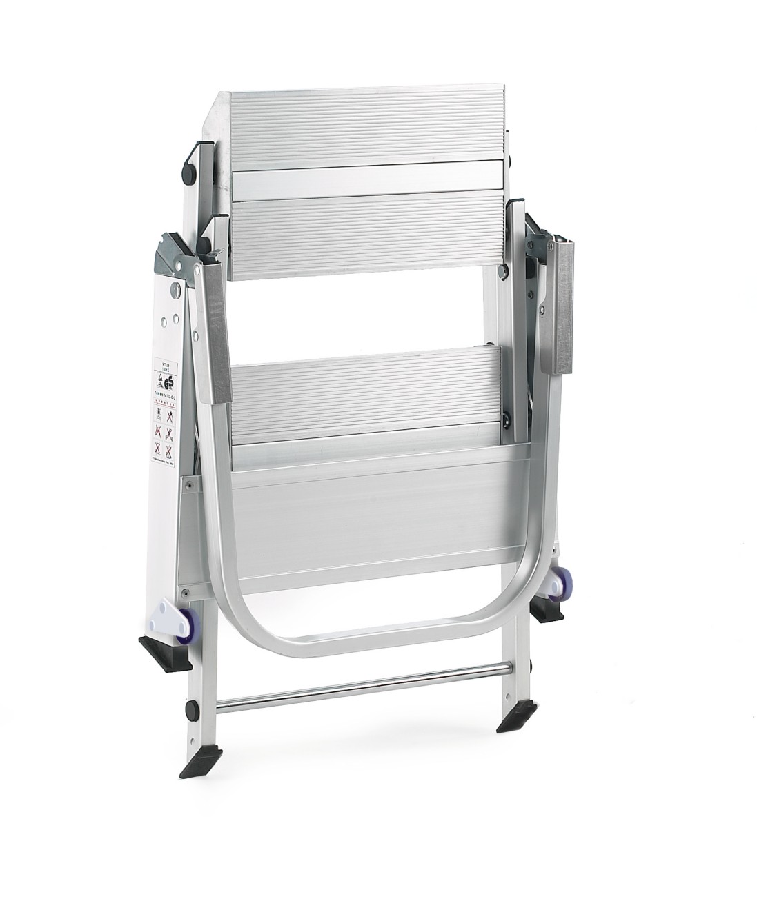 Gpc Easy Slope Aluminium Folding Leader Step, 2 Tread