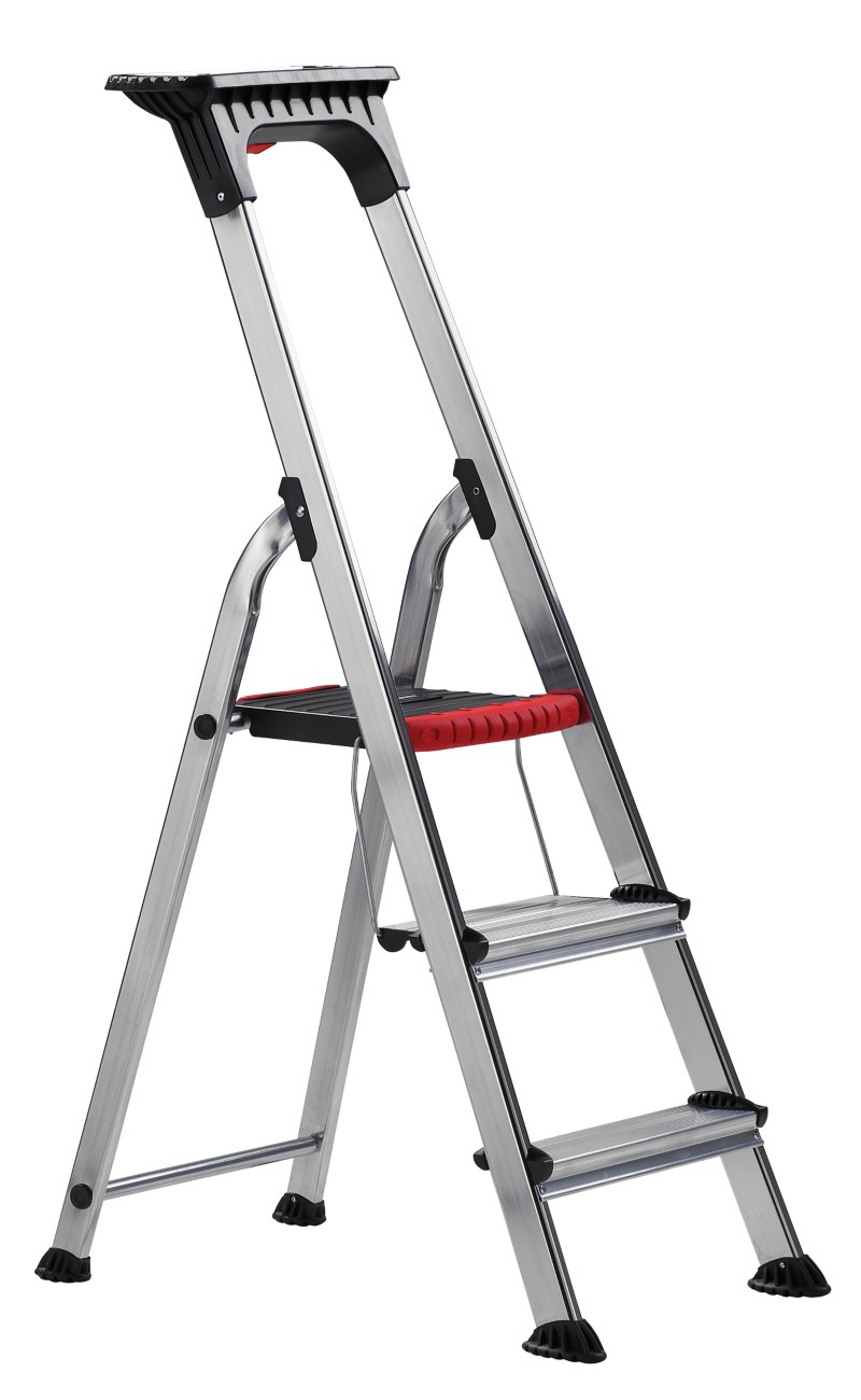 Gpc Double Decker Step 3 Tread Aluminium 150 Kg