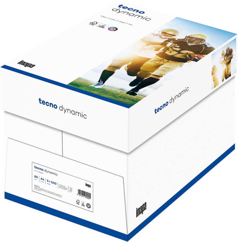 tecno Dynamic Quickbox DIN A4 Druckerpapier Weiß 80 g/m² 2500 Blatt