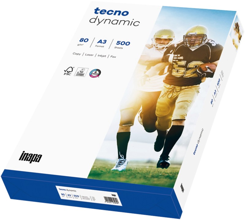 tecno Dynamic DIN A3 Druckerpapier Weiß 80 g/m² 500 Blatt